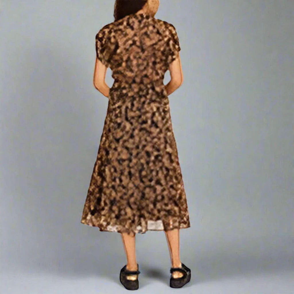 Steve Madden Ladies' Tiered Midi Dress - Elegant & Trendy Fashion for Every Occasion