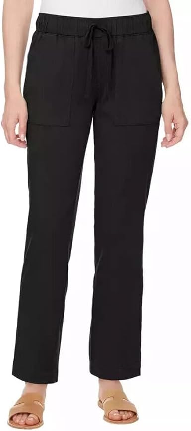 Hilary Radley Women's Soft Tencel Pull-On Pants