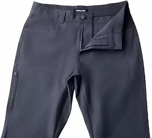 Kirkland Signature Men's Stretch Tech Pants Athletic Lightweight Quick-Dry Performance