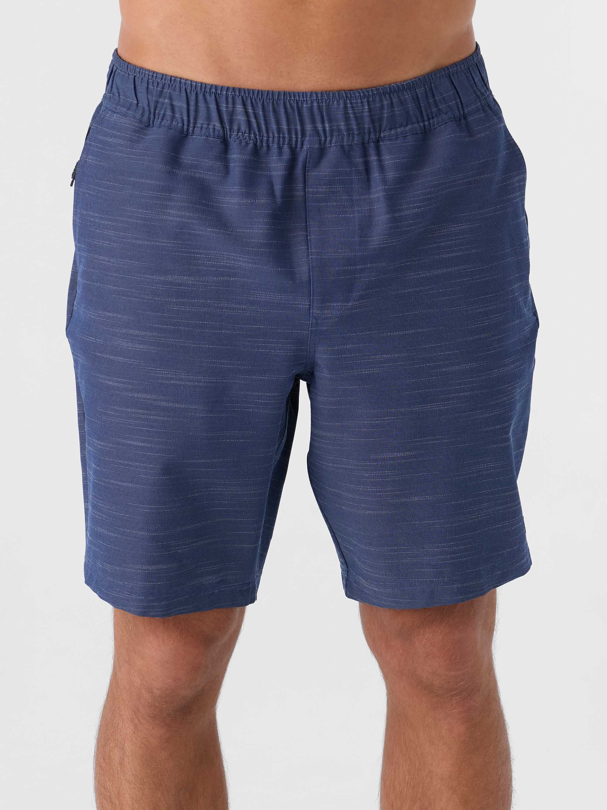 Voyager Men's Pull-On Shorts - Elastic Waist, Casual Lightweight Shorts