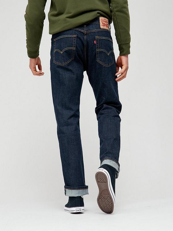 Levi's Men's 505 Regular Fit Jeans Straight Leg Zip Fly Classic Denim
