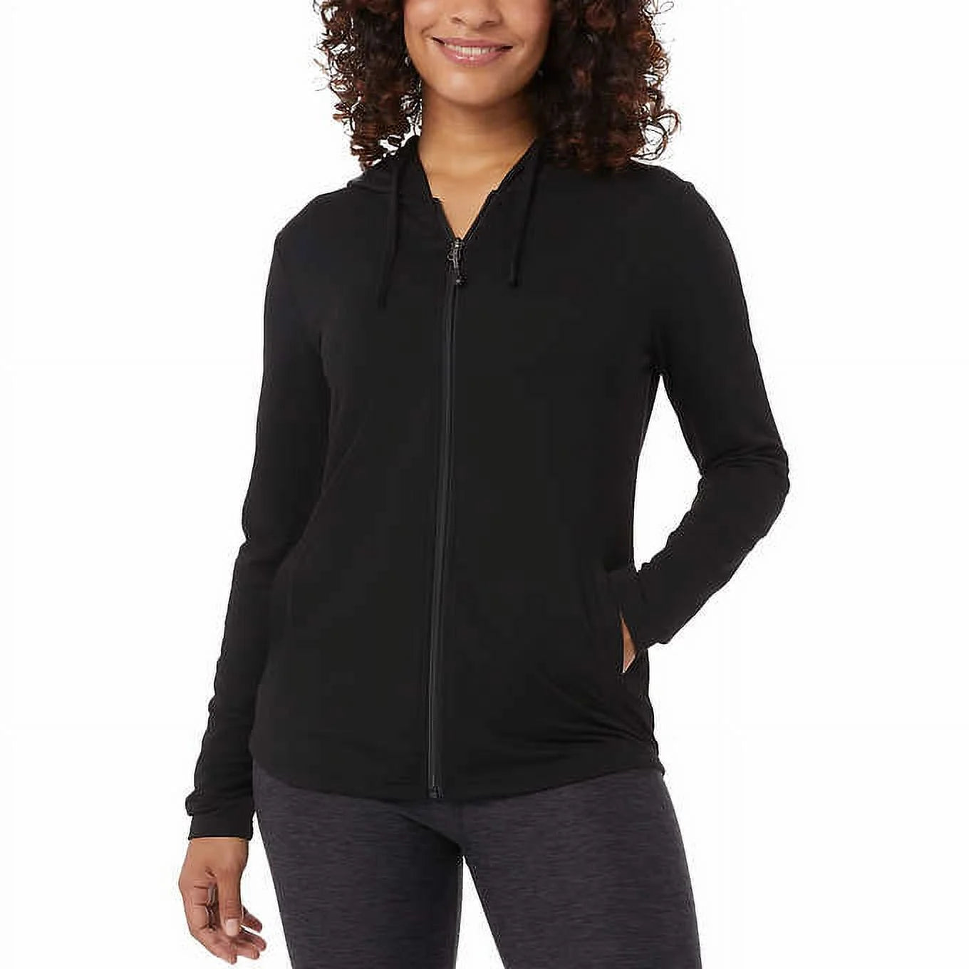 32 DEGREES Women's Full-Zip Hoodie 2-Pack - Lightweight, Stretch, UPF 40+ (small size)