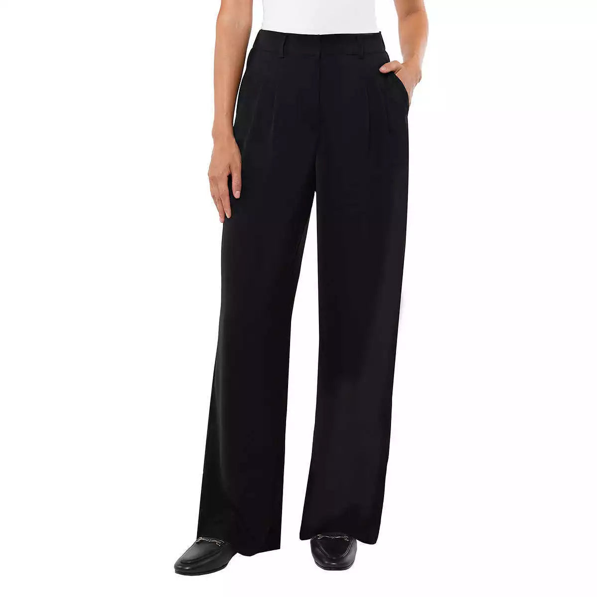 Matty M Ladies' Essential Wide Leg Trouser – Comfortable, Versatile, and Stylish