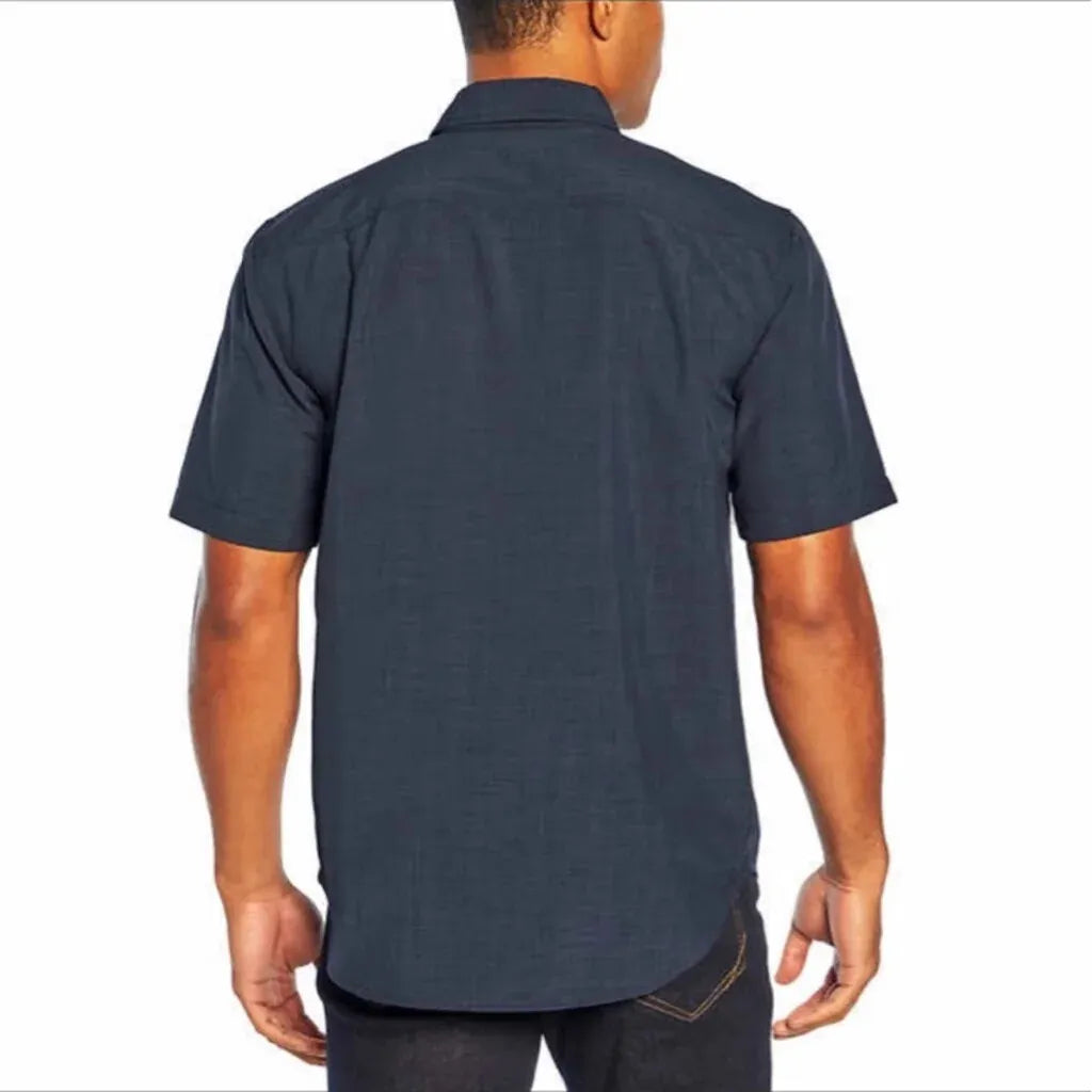 Orvis Men's Short Sleeve Woven Shirt - Casual Button-Down Top