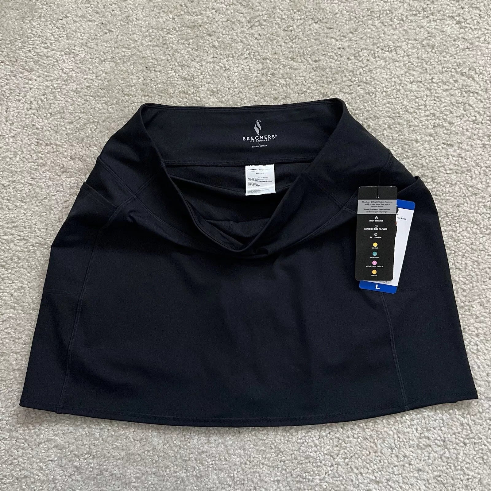 Skechers NWT Go Walk Skort Skirt - Go Luxe Women's Activewear