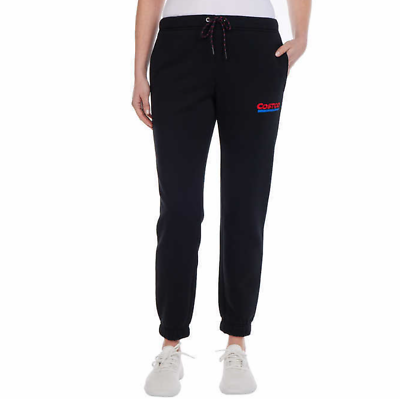 Costco Wholesale Women's Logo Jogger – Soft, Comfortable Sweatpants for Everyday Wear (MEDIUM)