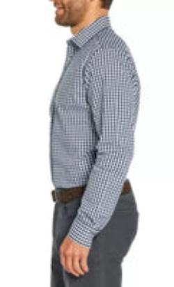 Men’s Poplin Dress Shirt Slim Fit Long Sleeve Button-Down Collar Office Formal Wear