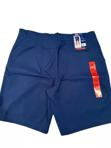 32 Degrees Men’s Twill Tech Shorts - Lightweight, Stretch, Quick-Dry, Utility Pockets