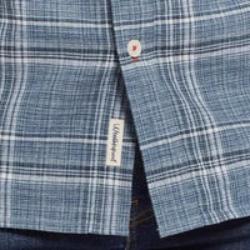 Weatherproof Vintage Men's Linen-Cotton Short Sleeve WoveN- Lightweight, Button-Down