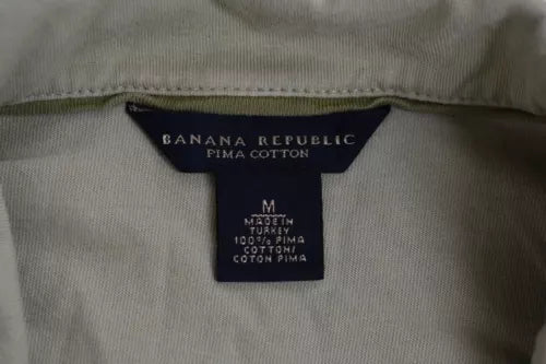 Banana Republic Men's Performance Polo Shirt - Moisture-Wicking Short Sleeve Polo -