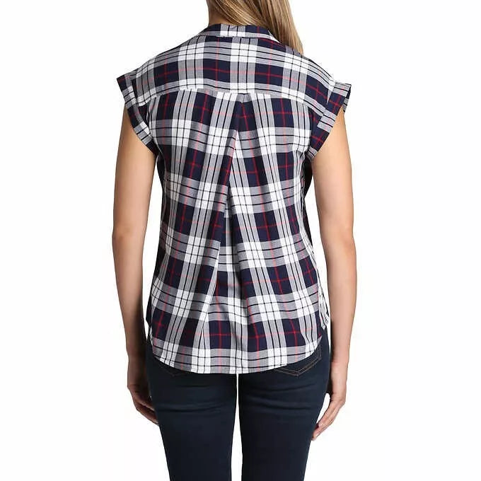 JACHS Girlfriend Women’s Printed Short Sleeve Blouse
