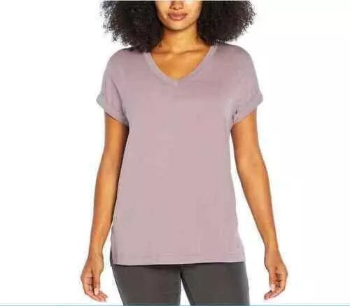 Banana Republic Women’s Roll Sleeve Tee Shirt – Casual Crew Neck Top, Size & Color Variety