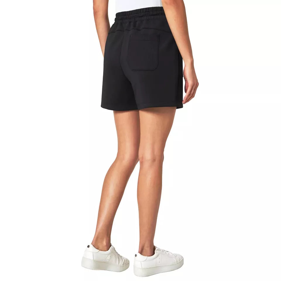 Mondetta Women's Midweight Ribbed Scuba Active Shorts