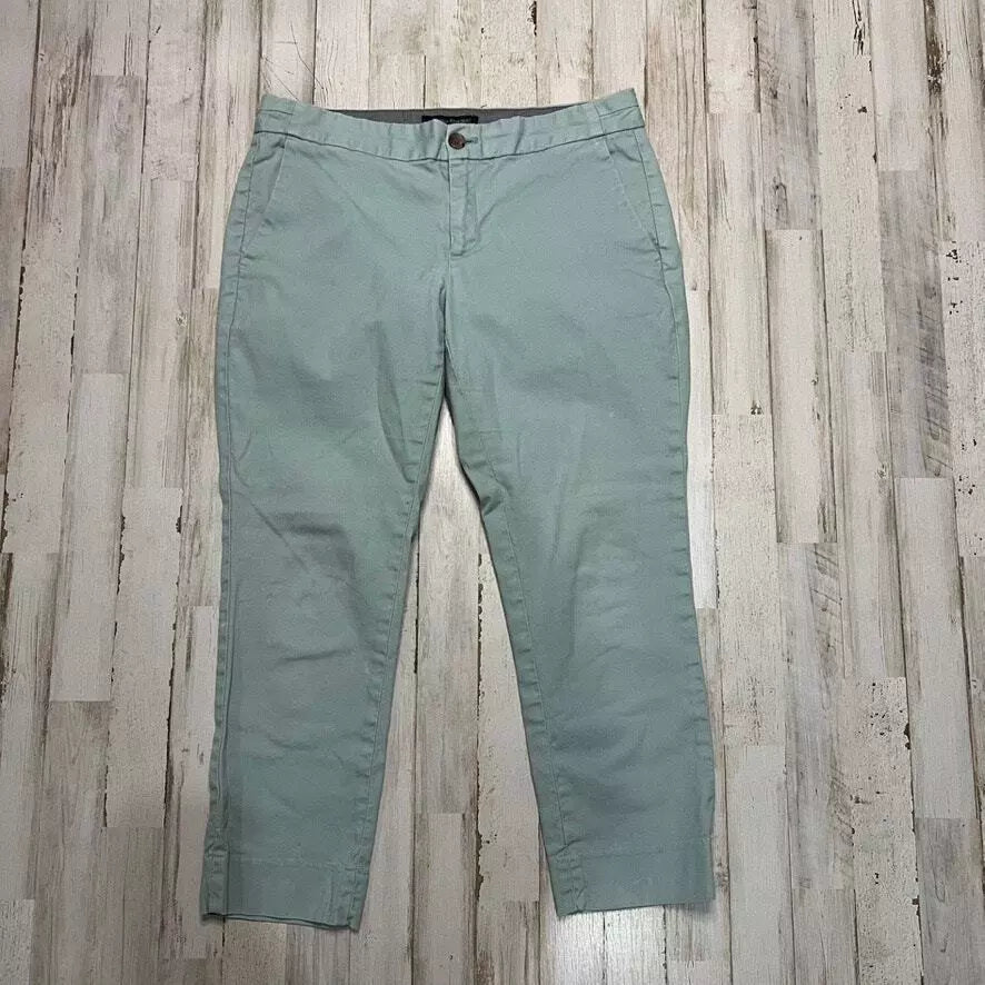 Banana Republic Women’s Chino Pants HAMPTON Mid Rise Straight Ankle