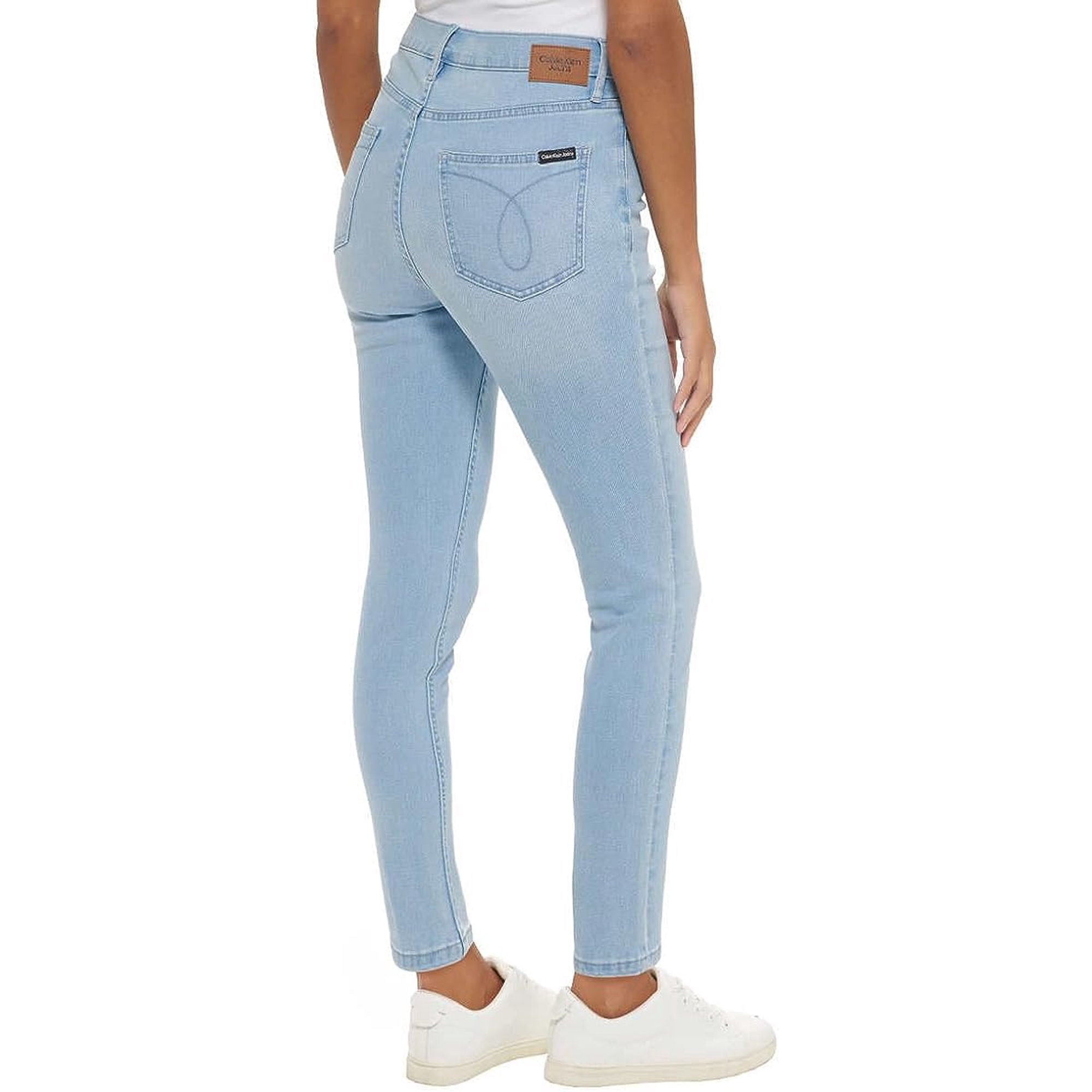 Calvin Klein Women's Straight Leg Denim Jeans Stretch Classic Fit