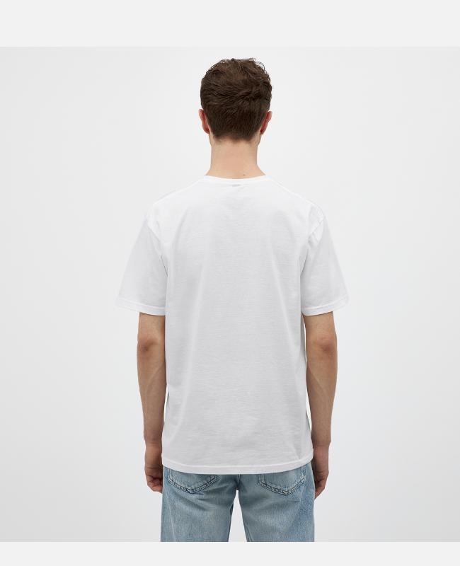 Americana Men's Tee Shirt | White Crew Neck T-Shirt | Classic Casual Top