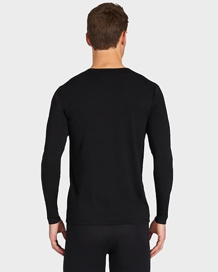 32 Degrees Heat Men's 2-Pack Baselayer Thermal Long Sleeve Crew Neck Top