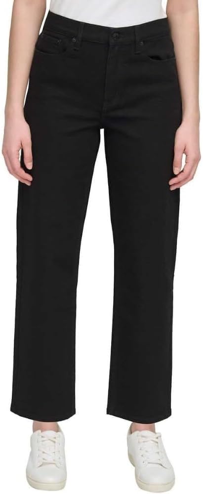 Calvin Klein Women's Straight Leg Denim Jeans Stretch Classic Fit