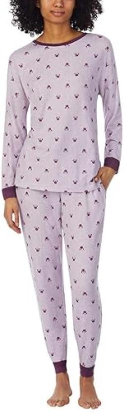 Disney Women's Cozy Character 2-Piece Pajama Set - Minnie Mouse Design