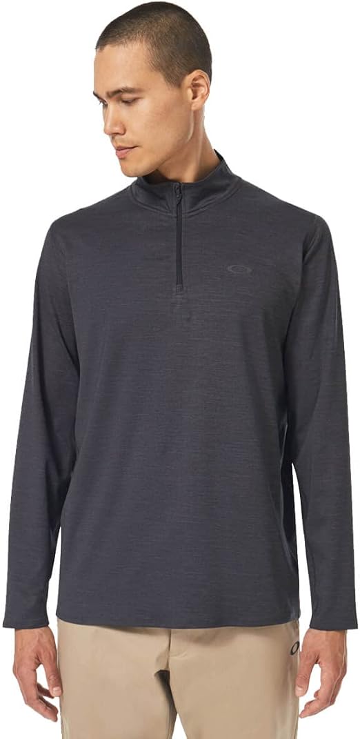 Oakley Men's Gravity Range Quarter-Zip Sweatshirt - Lightweight Performance Pullover