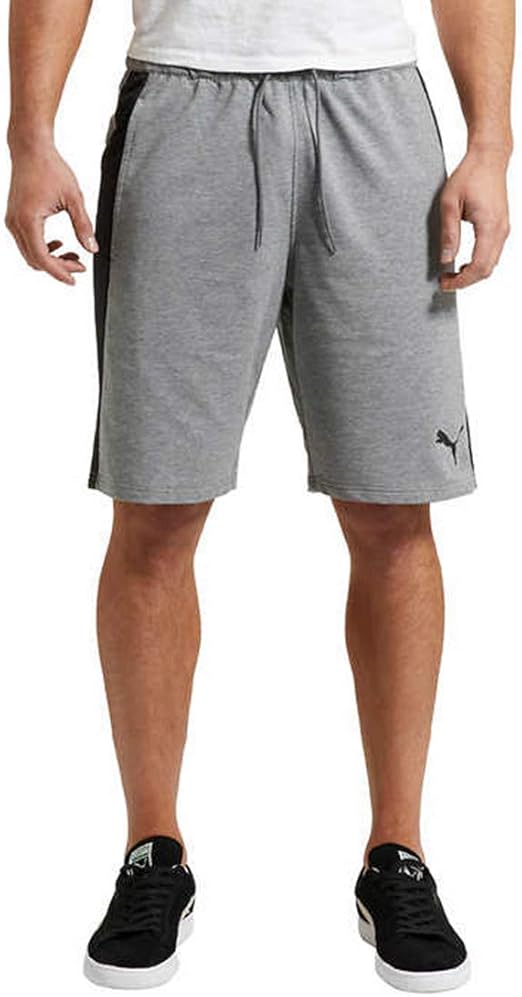 Puma Men's Performance Shorts Moisture-Wicking Lightweight Elastic Waist Athletic Shorts