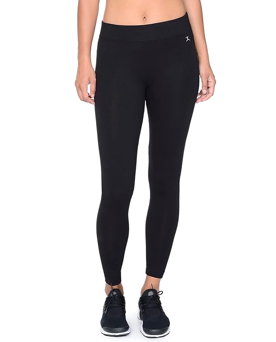 Danskin Women's Essentials Ankle Legging - Black