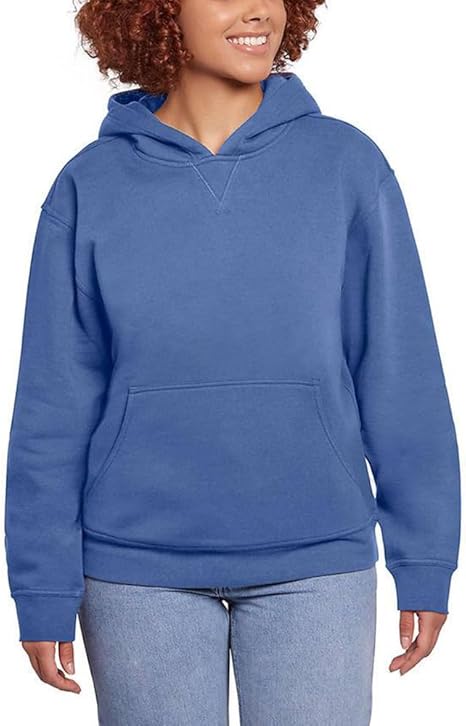 KIRKLAND Signature Ladies' Heavyweight Fleece Hoodie - Warm, Soft, and Stylish Outerwear for Cold Weather