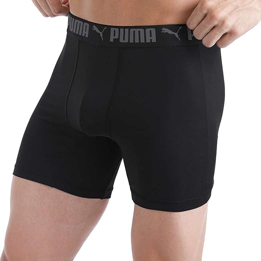 Men’s Breathable Boxer Briefs - Soft Cotton Stretch Underwear with Supportive Fit