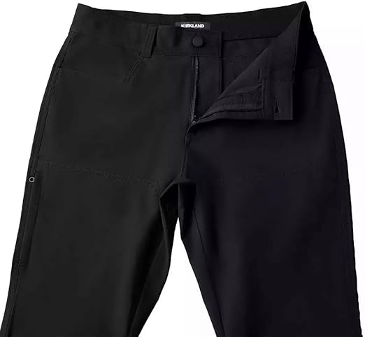 Kirkland Signature Men's Stretch Tech Pants Athletic Lightweight Quick-Dry Performance