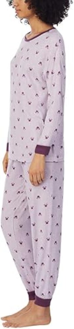 Disney Women's Cozy Character 2-Piece Pajama Set - Minnie Mouse Design