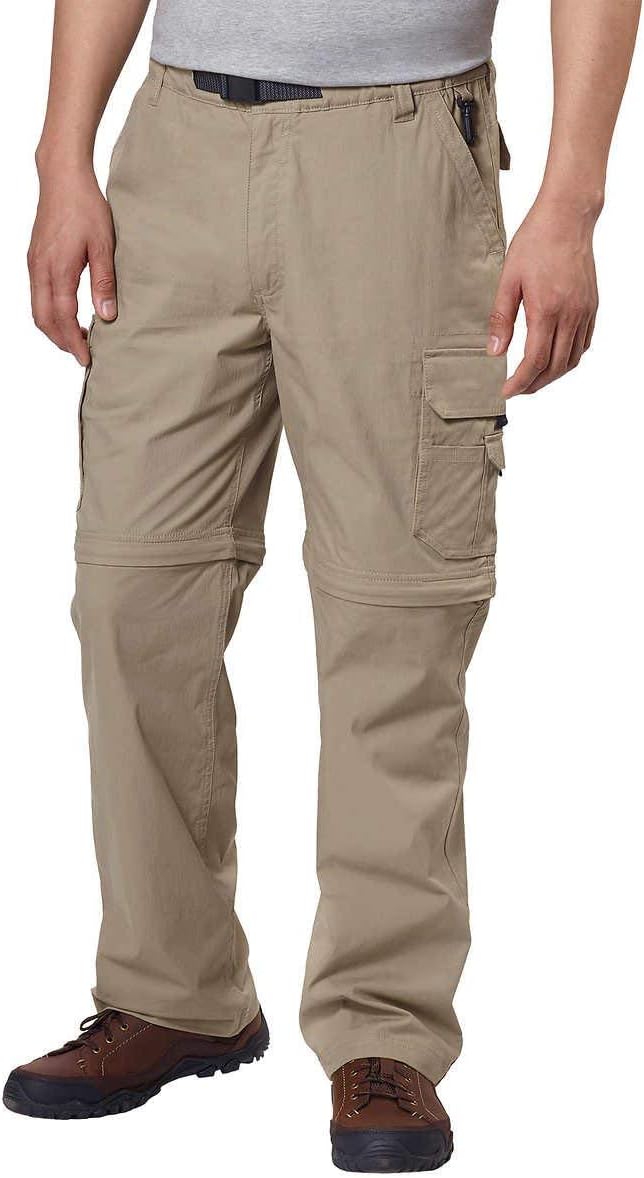 BC Clothing Men's Convertible Pants | Stretch Fabric | Zip-Off Legs | Outdoor & Travel Ready