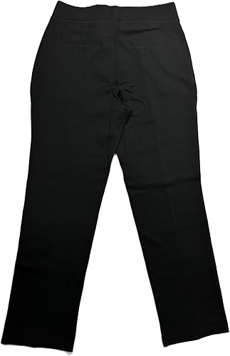 Matty M Ladies' Office Pant Black Straight Leg Work Trousers