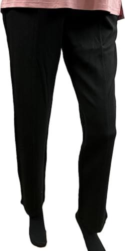 Matty M Ladies' Office Pant Black Straight Leg Work Trousers