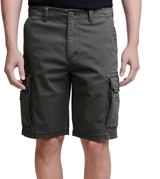 UNIONBAY Men's Cargo Shorts Relaxed Fit-