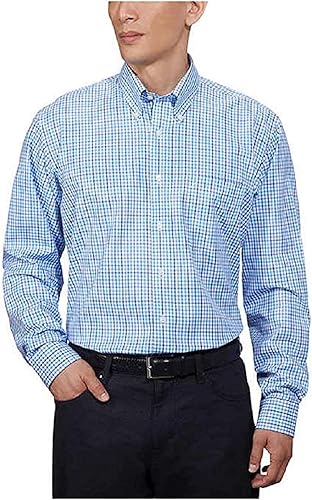 Kirkland Signature Men's Button Down Dress Shirt, Traditional Fit