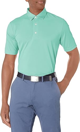 Greg Norman Men's Technical Performance Shorts - Moisture-Wicking Stretch Golf Shorts