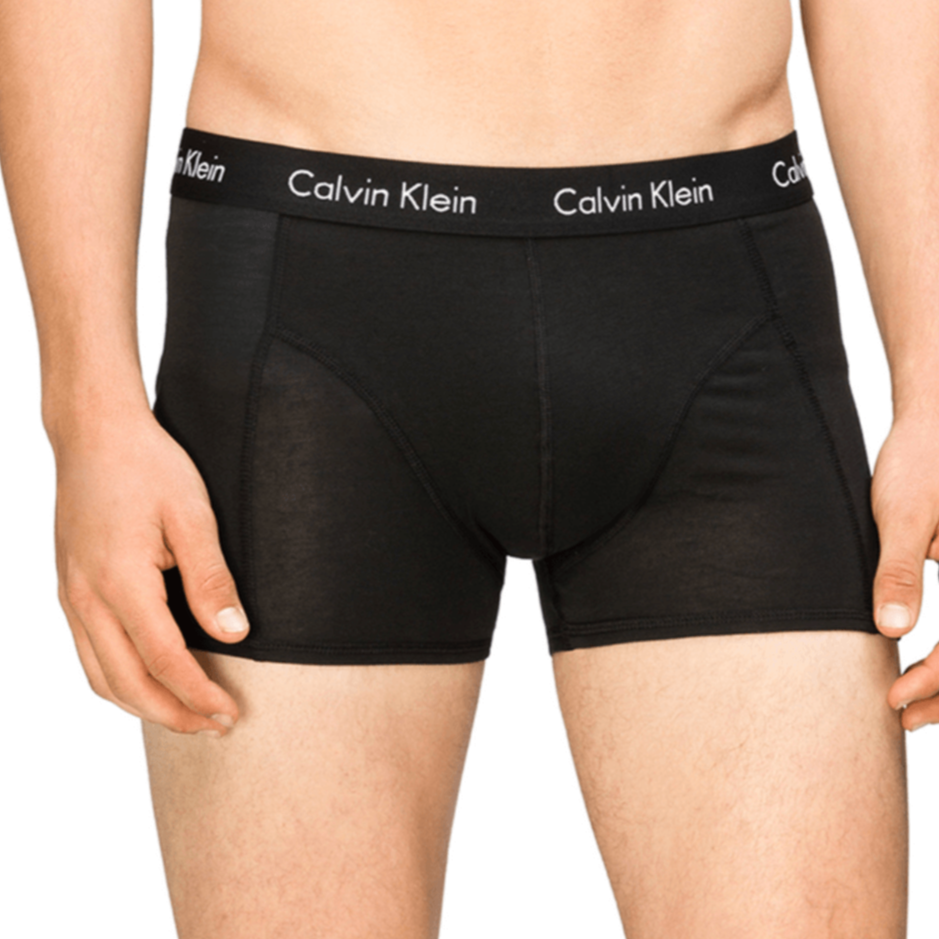 Calvin Klein Men's Black Cotton Boxer Briefs, 3-Pack