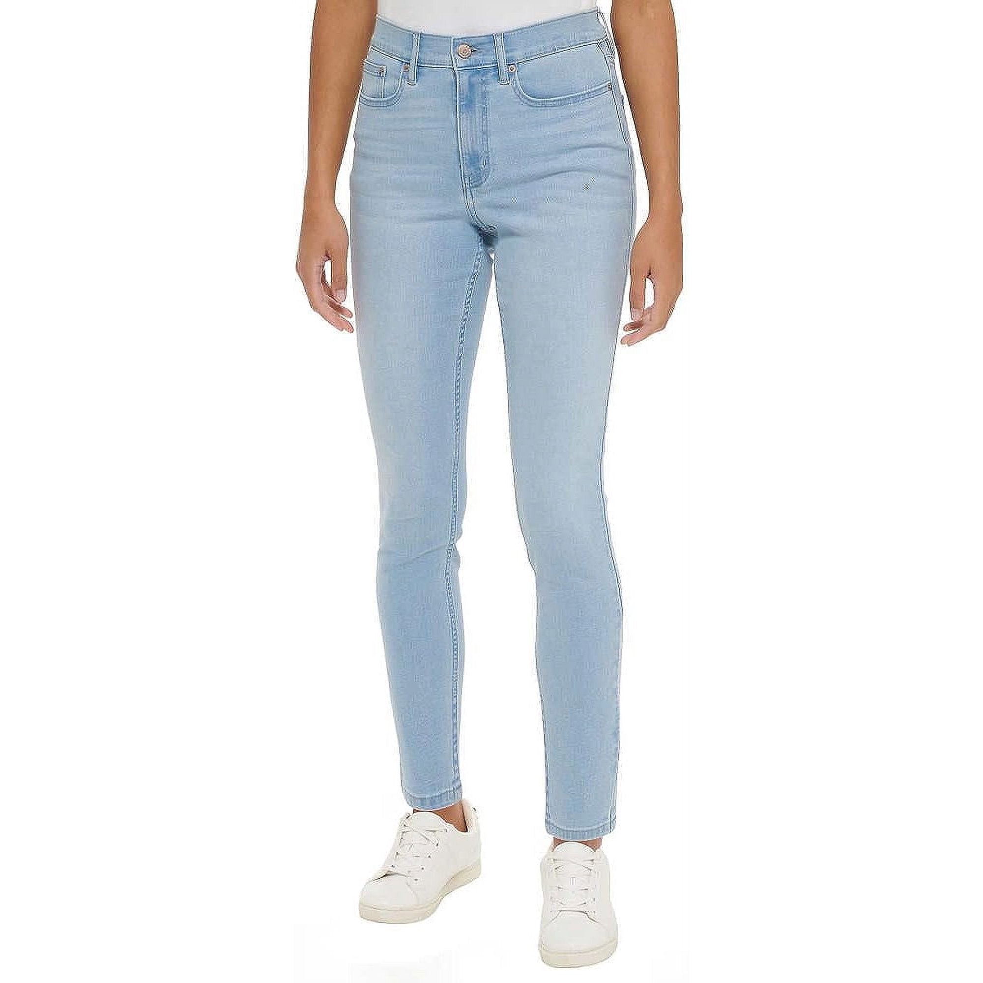 Calvin Klein Women's Straight Leg Denim Jeans Stretch Classic Fit