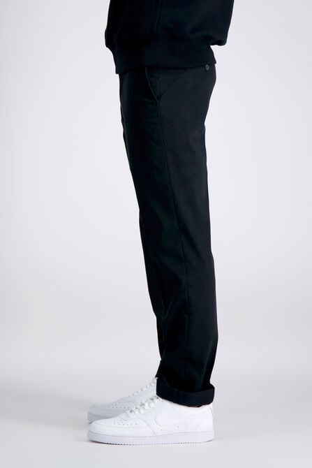 Haggar Men's Flex Dress Pants - Classic Fit, Stretch Waistband, Flat Front, Hook & Bar Closure