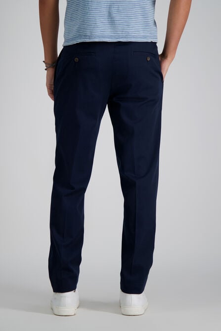 Haggar Men's Flex Dress Pants - Classic Fit, Stretch Waistband, Flat Front, Hook & Bar Closure