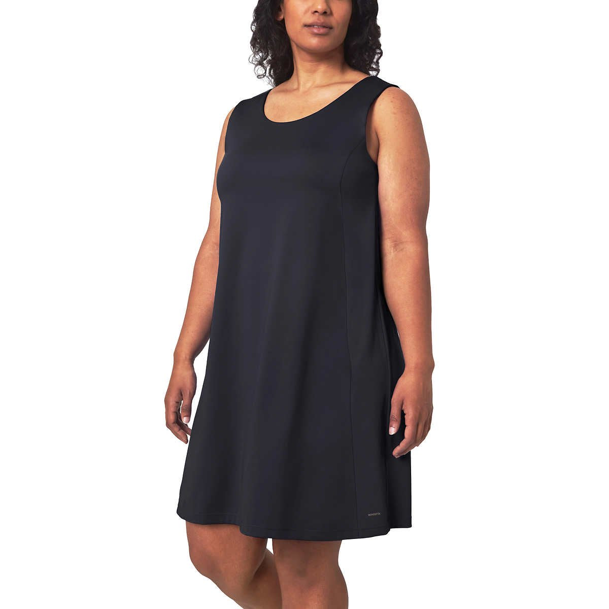 Mondetta Ladies' Plus Size Active Dress with Built-in Shorts - Perfect for Casual and Athletic Wear