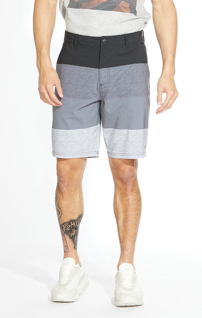 MICROS Men's Hybrid Shorts Quick-Dry Cargo Style Outdoor Shorts