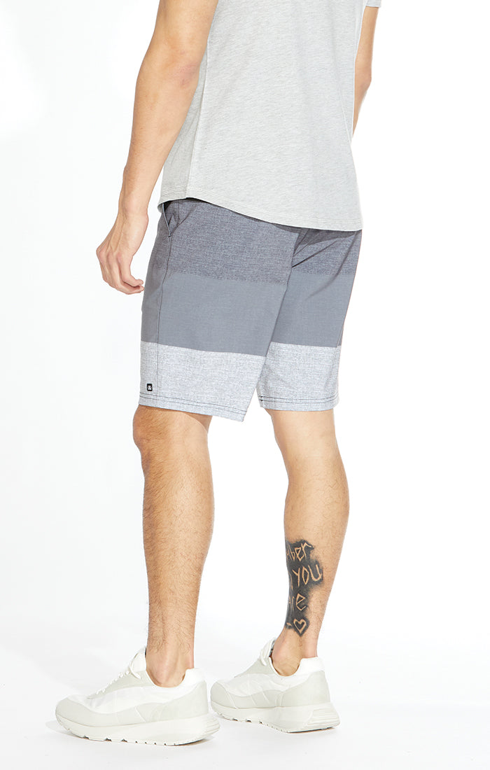 MICROS Men's Hybrid Shorts Quick-Dry Cargo Style Outdoor Shorts