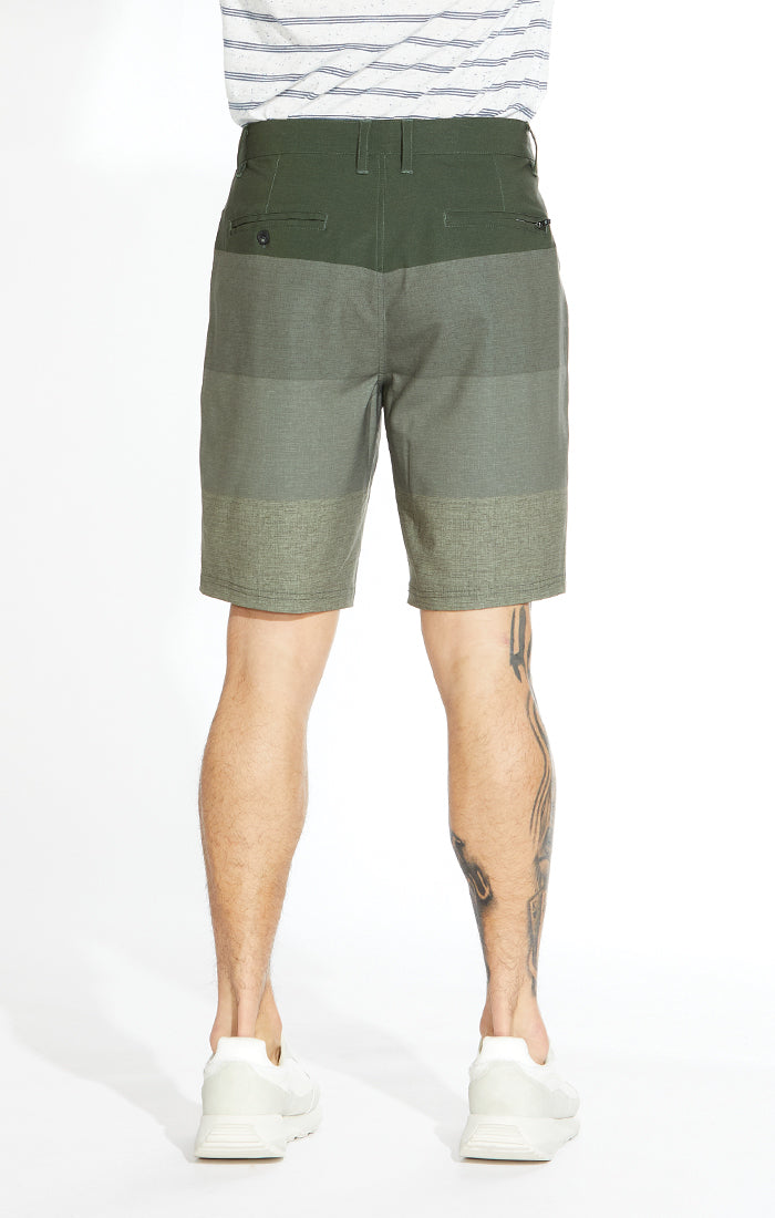 MICROS Men's Hybrid Shorts Quick-Dry Cargo Style Outdoor Shorts