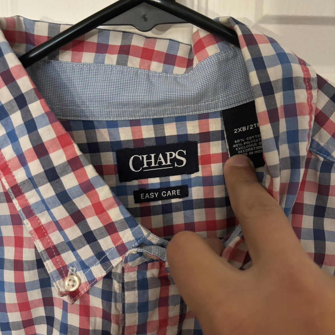 Chaps Men’s Big Easy Care Woven Button-Down Shirt