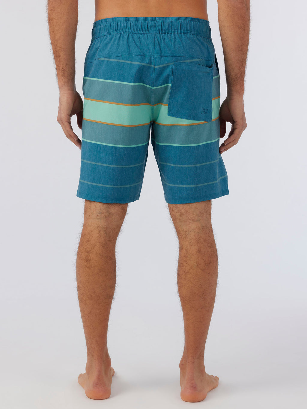 Hang Ten Men's Swim Shorts Quick Dry Drawstring Surf Beach Boardshorts