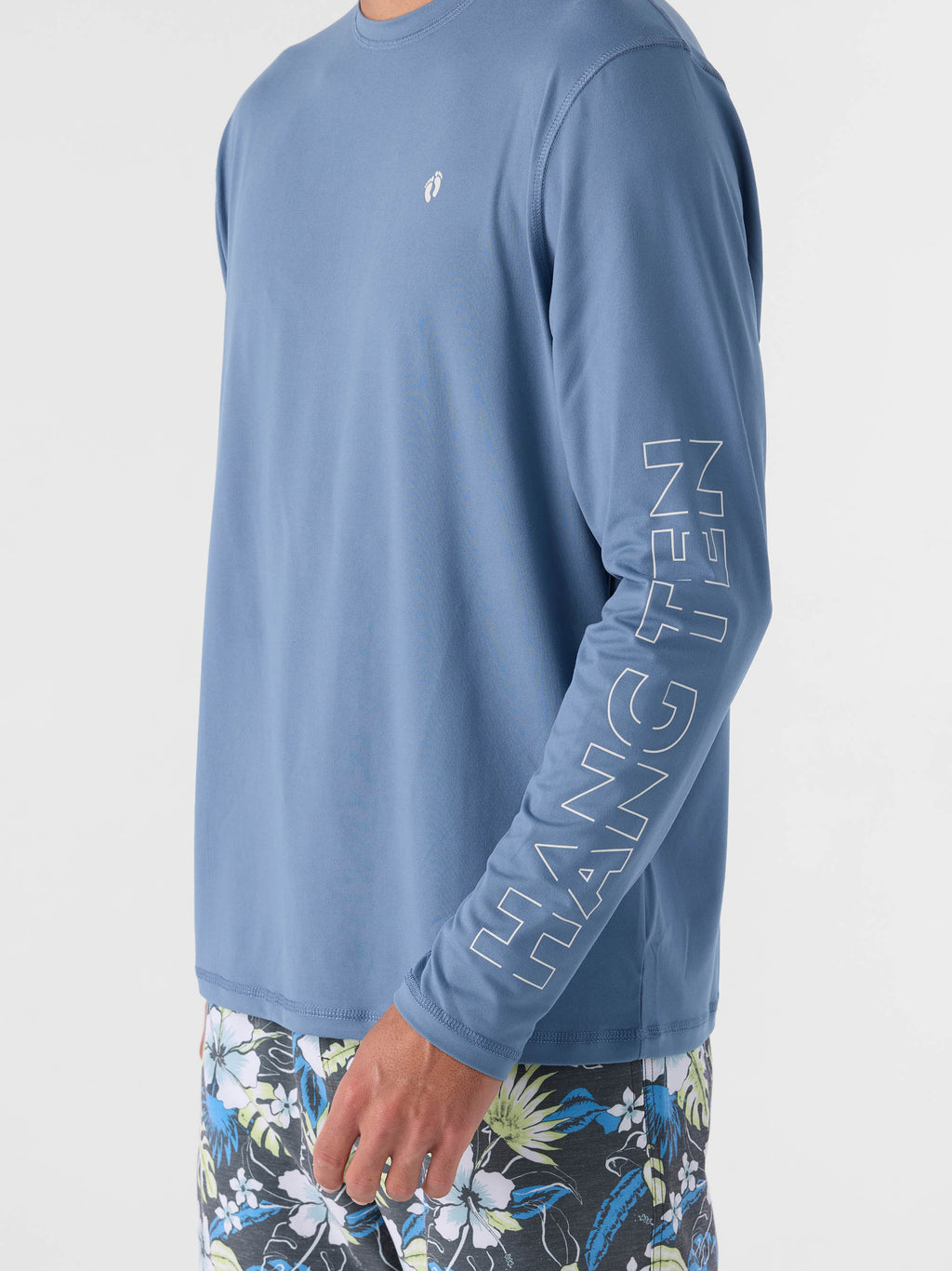 Hang Ten Men's Long Sleeve Graphic Tee | Casual Surf Style T-Shirt | Lightweight & Comfortable