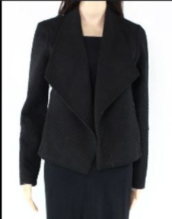 Dakota Blue Women's Crepe Blazer – Elegant Lightweight Layer for Any Occasion