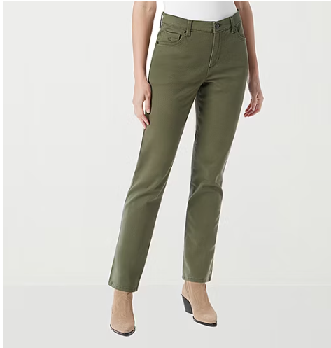 Gloria Vanderbilt Amanda Classic Women's Straight Leg Jeans – Timeless Style & Comfort