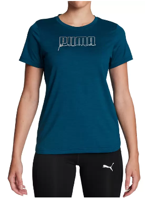 Puma Ladies' Crew Neck Short Sleeve Tee - Stylish & Comfortable Casual Wear